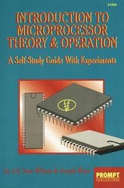 Tapa de Introduction to microprocessor theory & operation