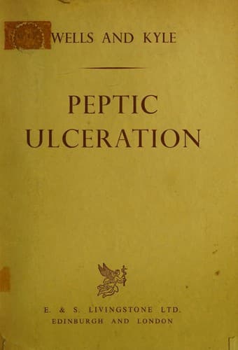 Tapa de Peptic Ulceration - A Symposium for Surgeons