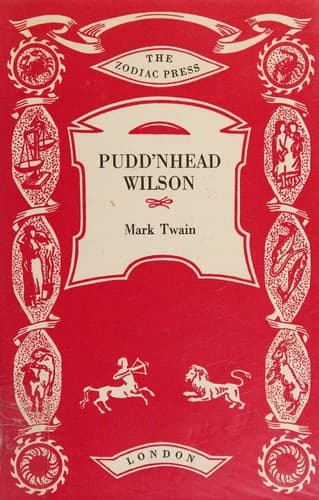 Tapa de Pudd'nhead Wilson