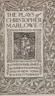Tapa de The Plays of Christopher Marlowe