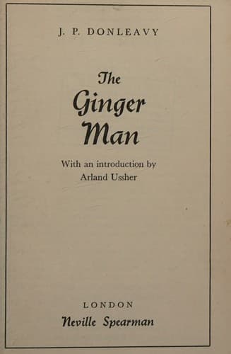 Tapa de The Ginger Man