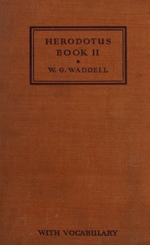 Tapa de Herodotus Book II