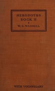 Tapa de Herodotus Book II