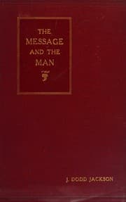 Tapa de The Message and the Man some Essentials of Effective Preaching