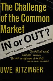 Tapa de The challenge of the Common Market