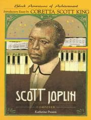 Tapa de Scott Joplin (Black Americans of Achievement)