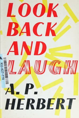 Tapa de Look back and laugh