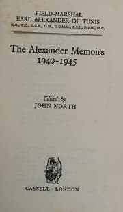 Tapa de The Alexander Memoirs