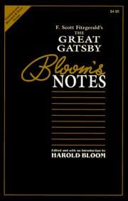 Tapa de F. Scott Fitzgerald's the Great Gatsby