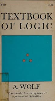 Tapa de Textbook of logic
