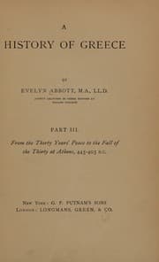 Tapa de A History of Greece, Part III [3]