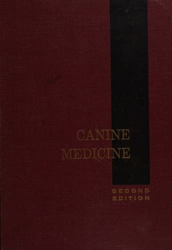 Tapa de Canine Medicine, 2nd Edition