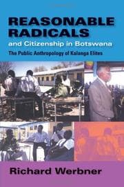 Tapa de Reasonable radicals and citizenship in Botswana