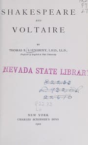 Tapa de Shakespeare and Voltaire