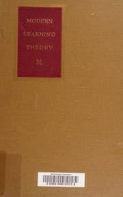 Tapa de Modern Learning Theory