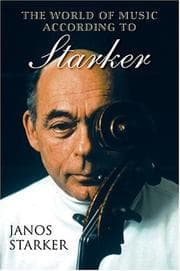Tapa de The World of Music According to Starker