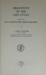 Tapa de CREATIVITY IN THE LIFE CYCLE - VOLUME I, AN ANNOTATED BIBLIOGRAPHY