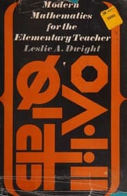 Tapa de Modern mathematics for the elementary teacher