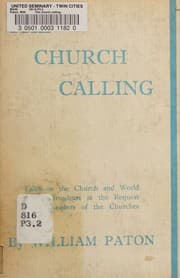 Tapa de The Church Calling