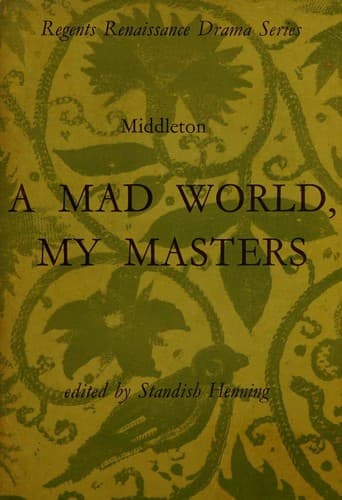 Tapa de A mad world, my masters