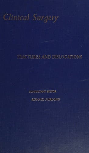 Tapa de Fractures and dislocations