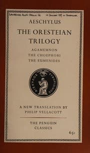 Tapa de aeschylus the oresteian trilogy