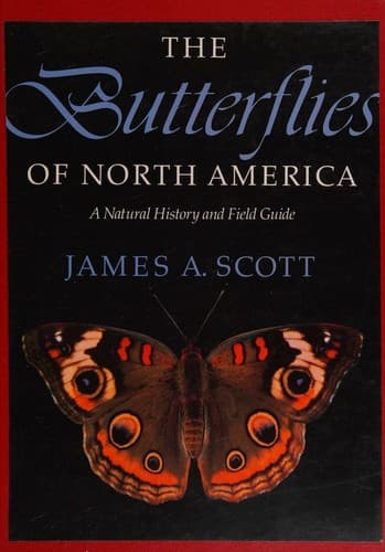 Tapa de THE BUTTERFLIES OF NORTH AMERICA,A NATURAL HISTORY AND FIELD GUIDE