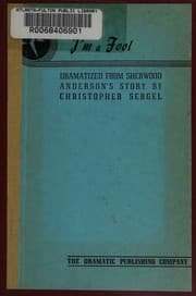 Tapa de I'm a Fool Dramatized from Sherwood Anderson's Story