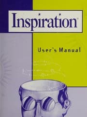 Tapa de Inspiration User's Manual