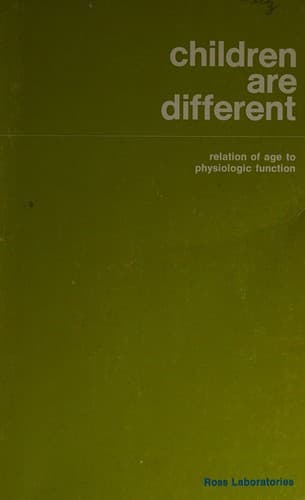 Tapa de Children Are Different