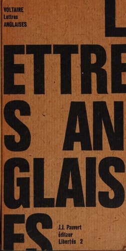 Tapa de Lettres anglaises