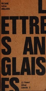 Tapa de Lettres anglaises