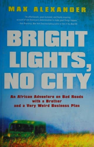 Tapa de Bright Lights, No City
