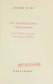 Tapa de Les nouvelles nourritures