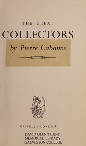Tapa de The Great Collectors