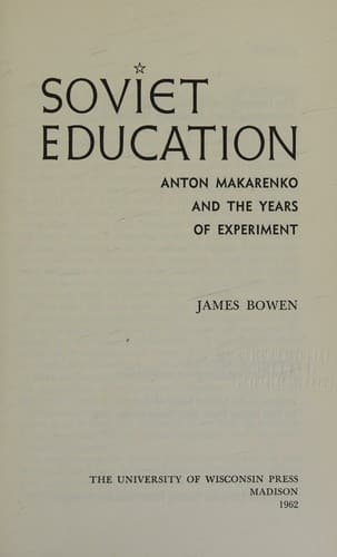 Tapa de Soviet education