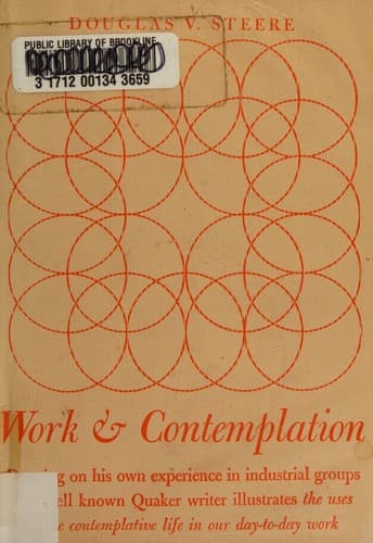 Tapa de Work and Contemplation