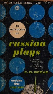Tapa de An Anthology of Russian Plays Volume I (1790-1890)
