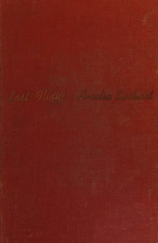 Tapa de AMELIA EARHART LAST FLIGHT