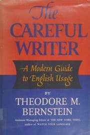 Tapa de The Careful Wtiter A Modern Guide to English Usage