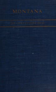 Tapa de Montana State Guide Book