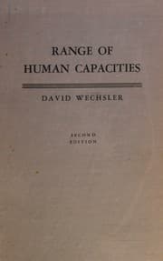 Tapa de The range of human capacities