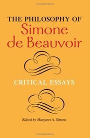 Tapa de The Philosophy of Simone De Beauvoir