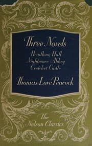 Tapa de Three Novels - Headlong Hall; Nightmare Abbey; Crotchet Abbey