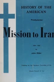 Tapa de HISTORY OF THE IRAN MISSION