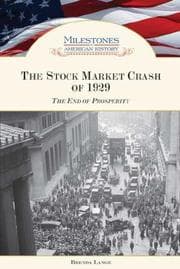 Tapa de The Stock Market Crash of 1929