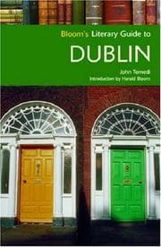 Tapa de Bloom's Literary Guide to Dublin