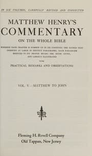Tapa de Matthew Henry's Commentary on the Whole Bible (6 Volume Set)