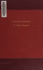 Tapa de Economic evaluation of urban renewal