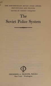 Tapa de The Soviet Police system